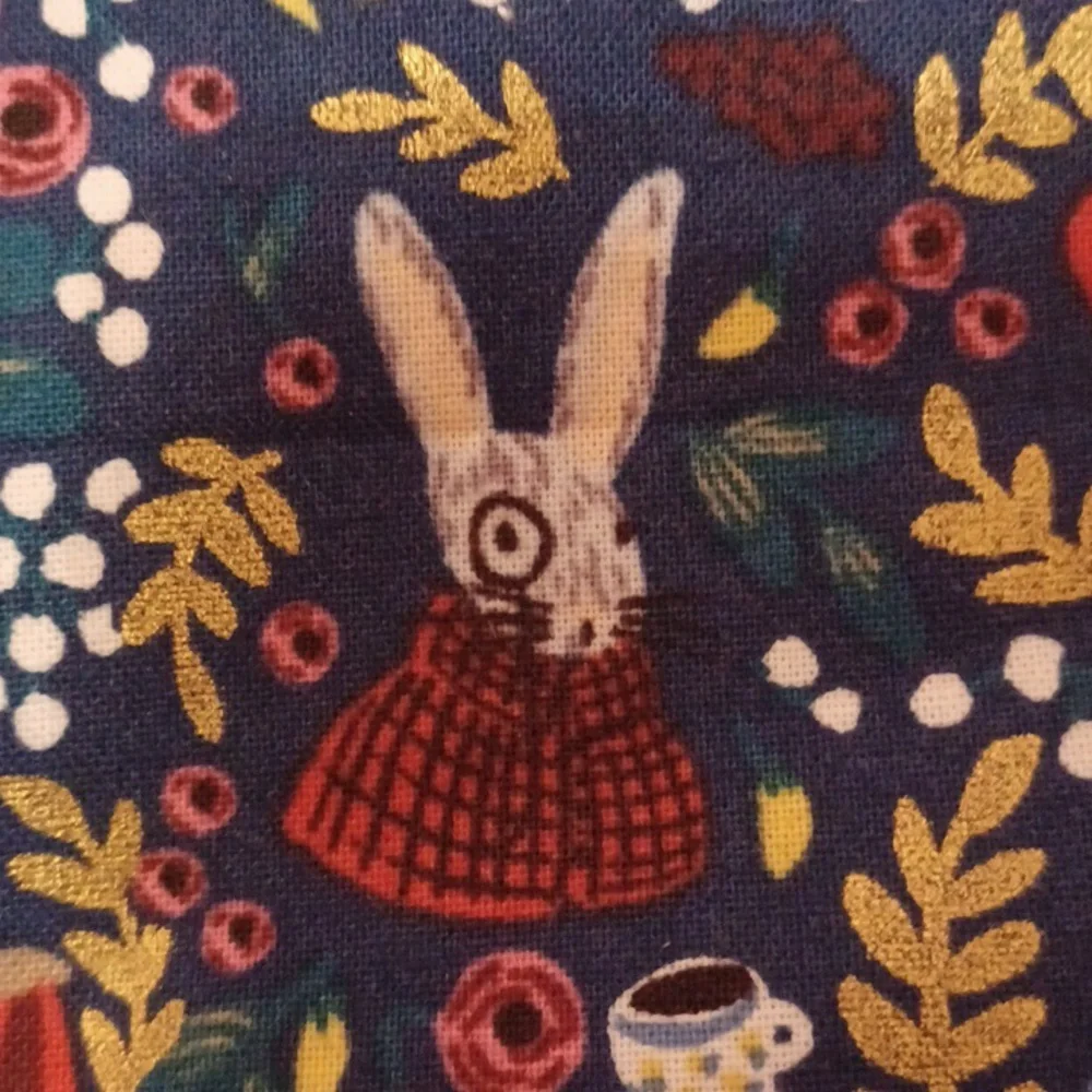 Toshika New York Handmade Alice In Wonderland Tote Bag